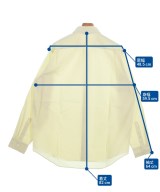 AURALEE（オーラリー）カジュアルシャツ 黄 サイズ:5(L位) メンズ/2200650543218