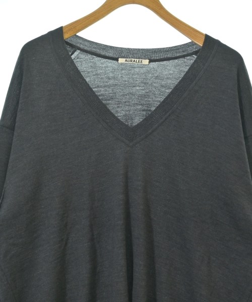AURALEE（オーラリー）ニット・セーター グレー サイズ:5(L位) メンズ/2200650699021