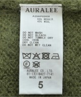 AURALEE（オーラリー）ニット・セーター カーキ サイズ:5(L位) メンズ/2200644203050