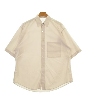 AURALEE（オーラリー）カジュアルシャツ ピンク サイズ:5(L位) メンズ