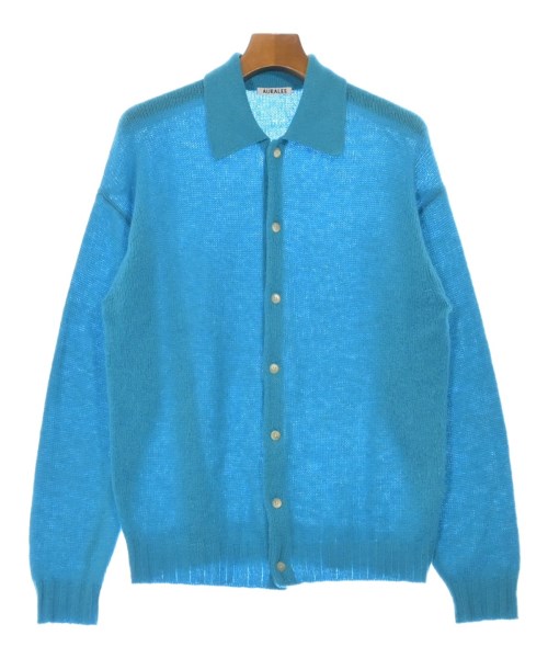 AURALEE(オーラリー)カーディガン 青 サイズ:5(L位)/2200651886024