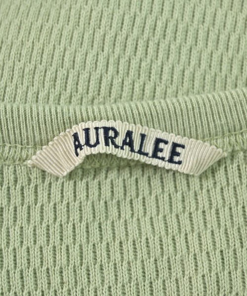 AURALEE（オーラリー）Tシャツ・カットソー 緑 サイズ:5(L位) メンズ/2200651943024