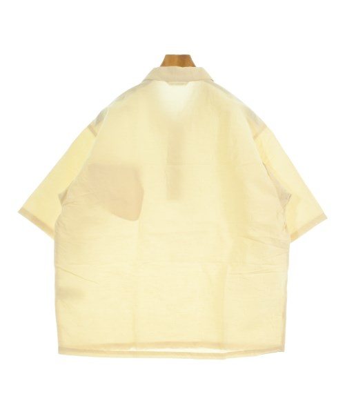 AURALEE（オーラリー）カジュアルシャツ 黄 サイズ:4(M位) メンズ/2200647042045