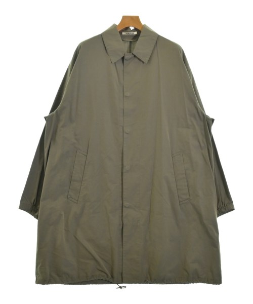 AURALEE(オーラリー)ステンカラーコート カーキ サイズ:4(M位)/2200652750089