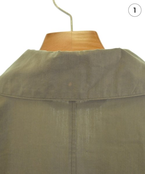 AURALEE（オーラリー）ステンカラーコート カーキ サイズ:4(M位) メンズ/2200652750089