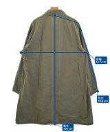 AURALEE（オーラリー）ステンカラーコート カーキ サイズ:4(M位) メンズ/2200652750089