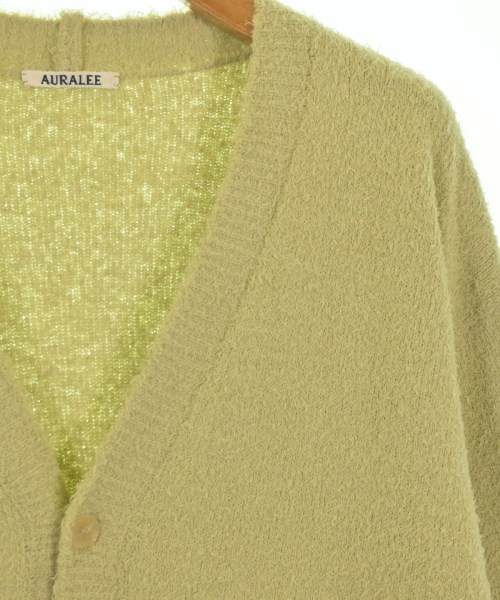 AURALEE（オーラリー）カーディガン 黄 サイズ:-(XL位) メンズ/2200652838015