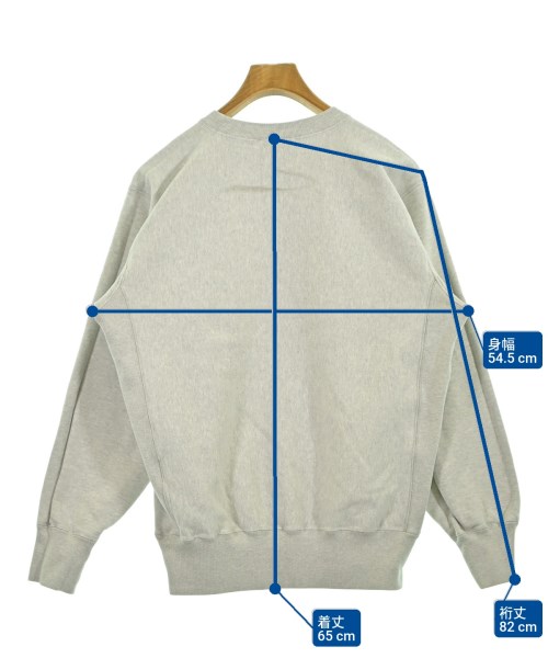 AURALEE（オーラリー）スウェット グレー サイズ:4(M位) メンズ/2200652947014