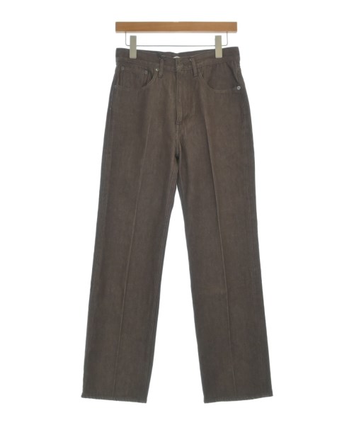 AURALEE(オーラリー)デニムパンツ 茶 サイズ:28(S位)/2200653371016