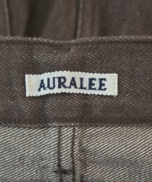 AURALEE（オーラリー）デニムパンツ 茶 サイズ:28(S位) メンズ/2200653371016