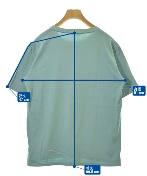 AURALEE（オーラリー）Tシャツ・カットソー 青 サイズ:3(S位) メンズ/2200621946147