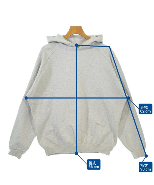 AURALEE（オーラリー）パーカー グレー サイズ:3(S位) メンズ/2200645389197