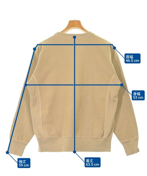 AURALEE（オーラリー）スウェット ベージュ サイズ:3(S位) メンズ/2200645389203