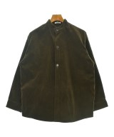 AURALEE（オーラリー）カジュアルシャツ 茶 サイズ:1(XXS位) メンズ/2200653863030