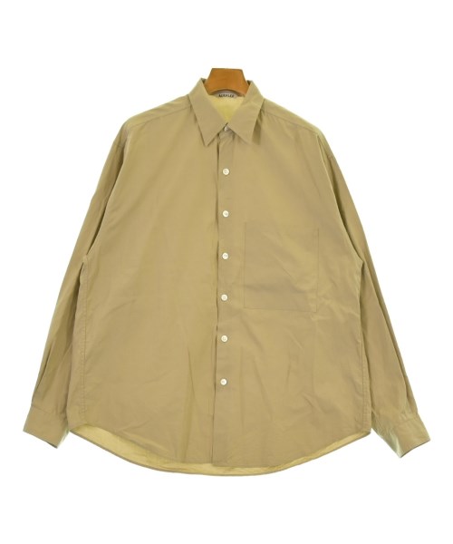 AURALEE(オーラリー)カジュアルシャツ ベージュ サイズ:4(M位)/2200645879162