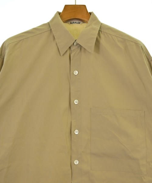 AURALEE（オーラリー）カジュアルシャツ ベージュ サイズ:4(M位) メンズ/2200645879162