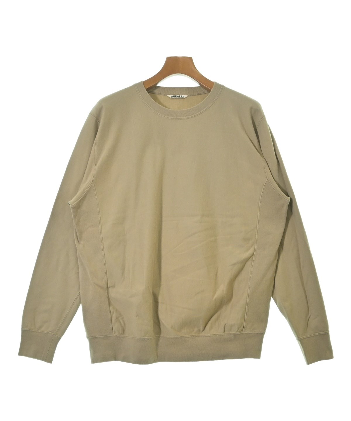 AURALEE（オーラリー）スウェット ベージュ サイズ:4(M位) メンズ