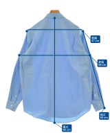 AURALEE（オーラリー）カジュアルシャツ 青 サイズ:3(S位) メンズ/2200654215036