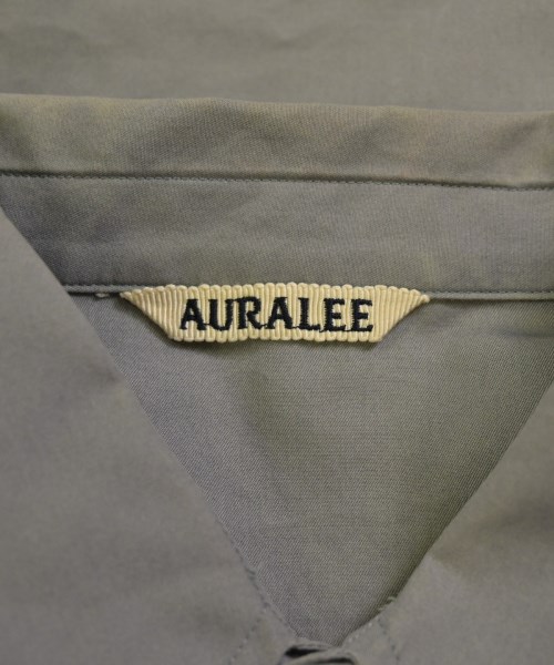 AURALEE（オーラリー）カジュアルシャツ グレー サイズ:4(M位) メンズ/2200646378107