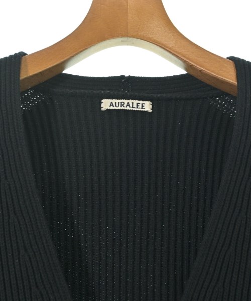 AURALEE（オーラリー）カーディガン 黒 サイズ:5(L位) メンズ/2200654308011