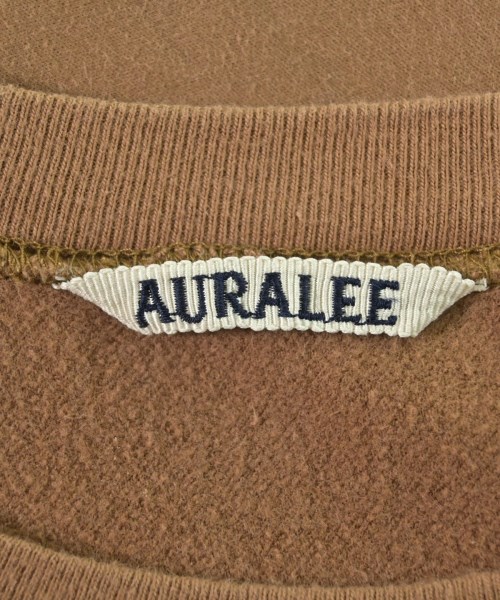 AURALEE（オーラリー）Tシャツ・カットソー 茶 サイズ:4(M位) メンズ/2200654334065