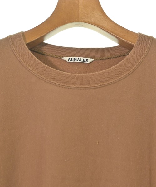 AURALEE（オーラリー）Tシャツ・カットソー 茶 サイズ:4(M位) メンズ/2200654334065