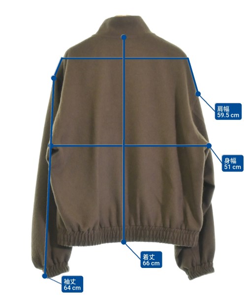 AURALEE（オーラリー）その他 茶 サイズ:4(M位) メンズ/2200654334072