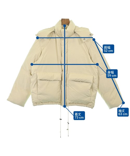 AURALEE（オーラリー）ダウンジャケット/ダウンベスト 白 サイズ:4(M位) メンズ/2200654410028