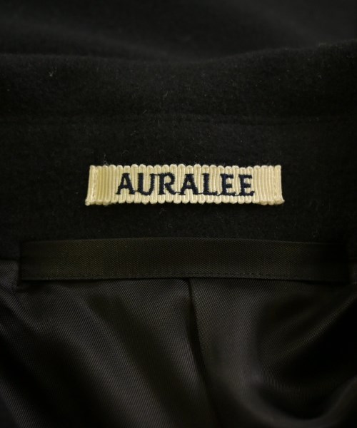 AURALEE（オーラリー）ステンカラーコート 黒 サイズ:3(S位) メンズ/2200654490020