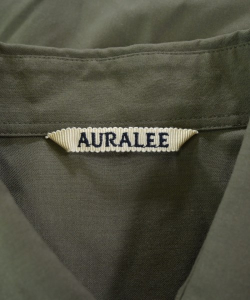 AURALEE（オーラリー）カジュアルシャツ カーキ サイズ:-(XL位) メンズ/2200699138352