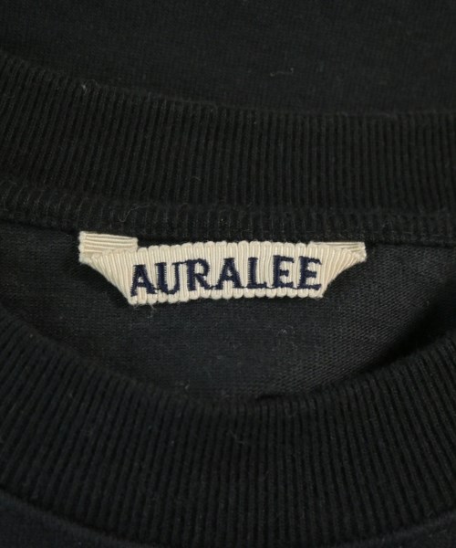 AURALEE（オーラリー）Tシャツ・カットソー 黒 サイズ:1(XXS位) メンズ/2200700543267
