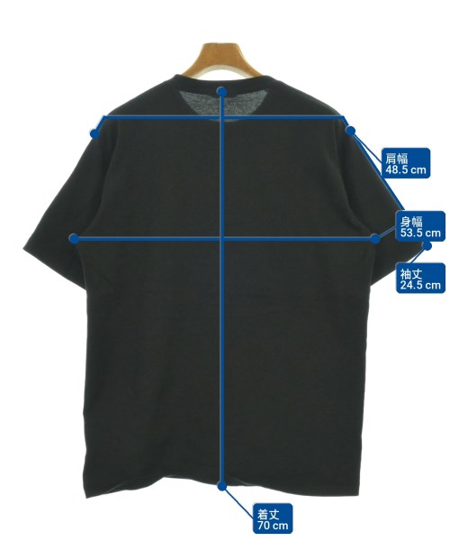 AURALEE（オーラリー）Tシャツ・カットソー 黒 サイズ:4(M位) メンズ/2200702929014