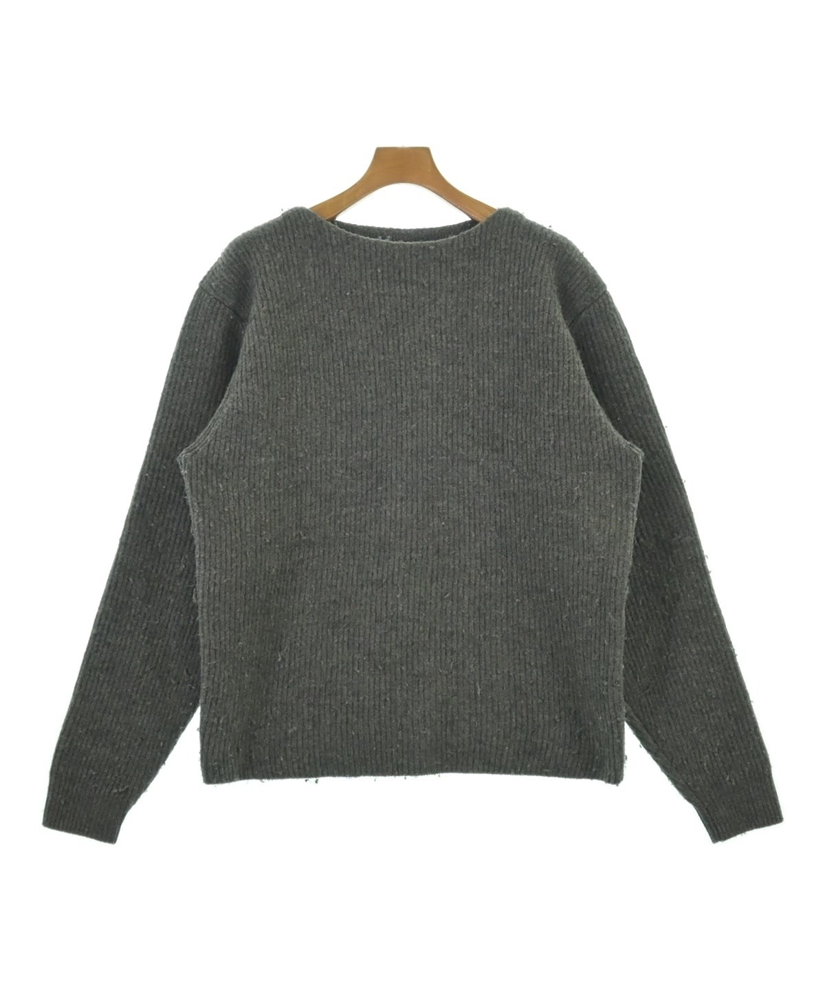 AURALEE ウールニット セーター チャコールグレー サイズ1 AURALEE（オーラリー）ニット・セーター グレー サイズ:5(L位) メンズ