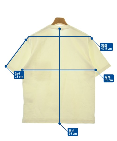 AURALEE（オーラリー）Tシャツ・カットソー 白 サイズ:3(S位) メンズ/2200703227010