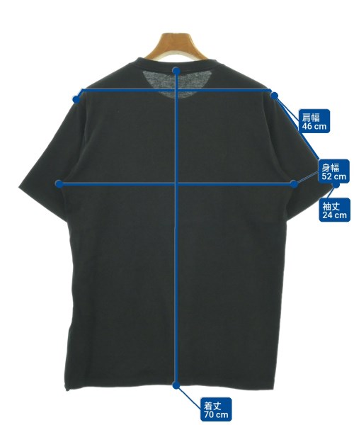 AURALEE（オーラリー）Tシャツ・カットソー 黒 サイズ:3(S位) メンズ/2200703620057