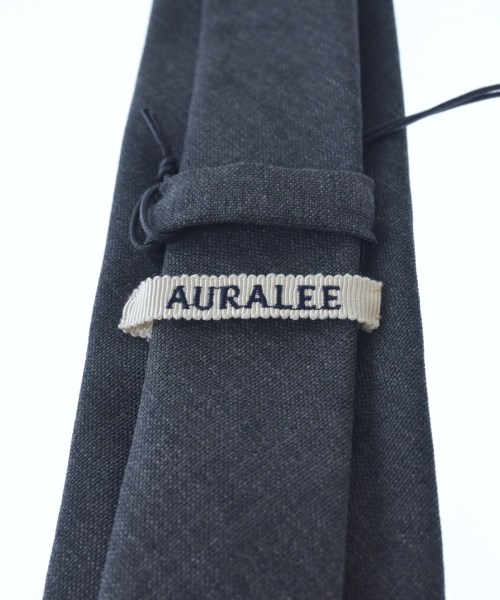 AURALEE（オーラリー）ネクタイ グレー サイズ:- メンズ/2200699871631