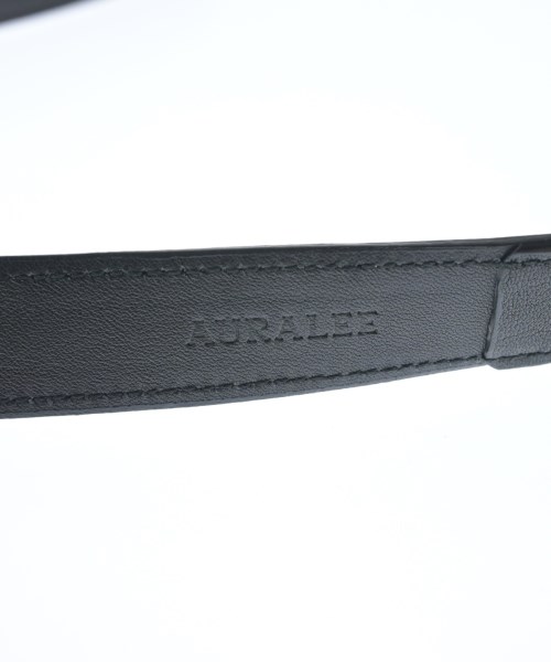 AURALEE（オーラリー）ベルト 黒 サイズ:- メンズ/2200699871648