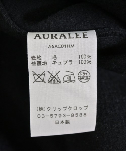 AURALEE（オーラリー）ダッフルコート 黒 サイズ:4(M位) メンズ/2200701640040