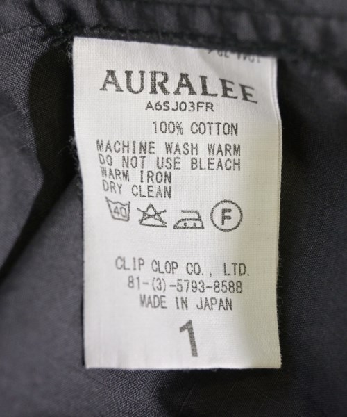 AURALEE（オーラリー）その他 グレー サイズ:1(M位) メンズ/2200701467012