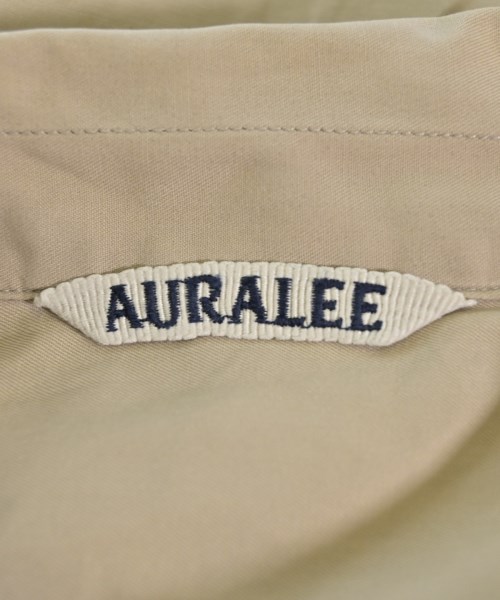 AURALEE（オーラリー）カジュアルシャツ ベージュ サイズ:3(S位) メンズ/2200702683084