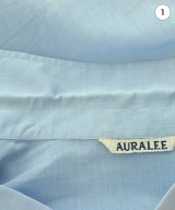 AURALEE（オーラリー）カジュアルシャツ 青 サイズ:3(S位) メンズ/2200705061025