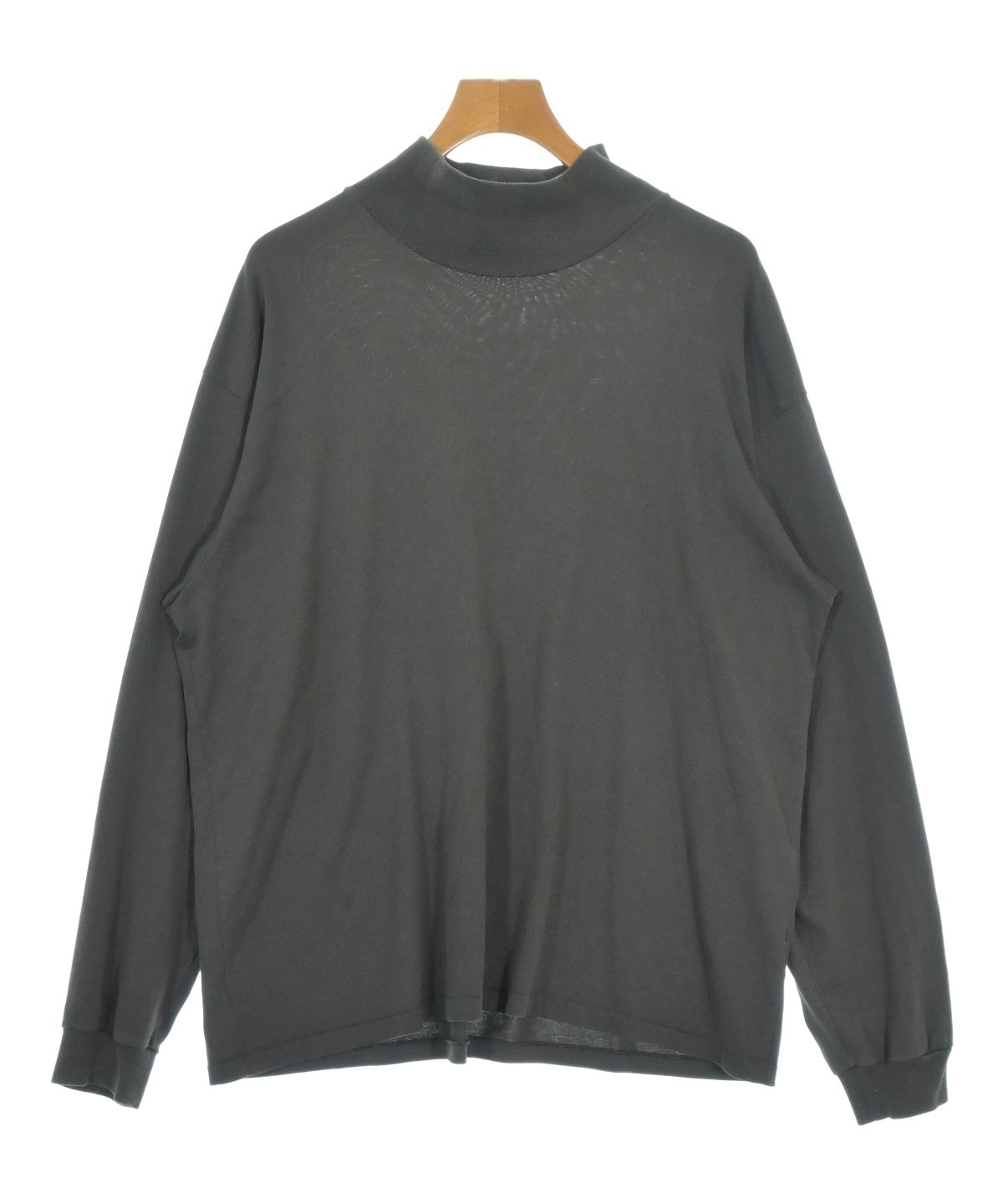 AURALEE オーラリー ダークグレー 長袖カットソー AURALEE（オーラリー）Tシャツ・カットソー グレー サイズ:5(L位