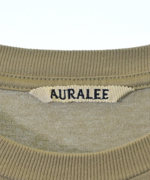 AURALEE（オーラリー）Tシャツ・カットソー カーキ サイズ:3(S位) メンズ/2200702398087