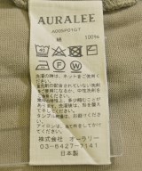 AURALEE（オーラリー）Tシャツ・カットソー カーキ サイズ:3(S位) メンズ/2200702398094
