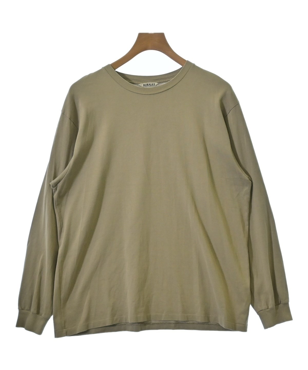 AURALEE カットソー　ラグラン AURALEE（オーラリー）Tシャツ・カットソー カーキ サイズ:3(S位