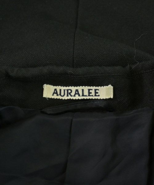 AURALEE（オーラリー）テーラードジャケット 黒 サイズ:1(M位) メンズ/2200698043046