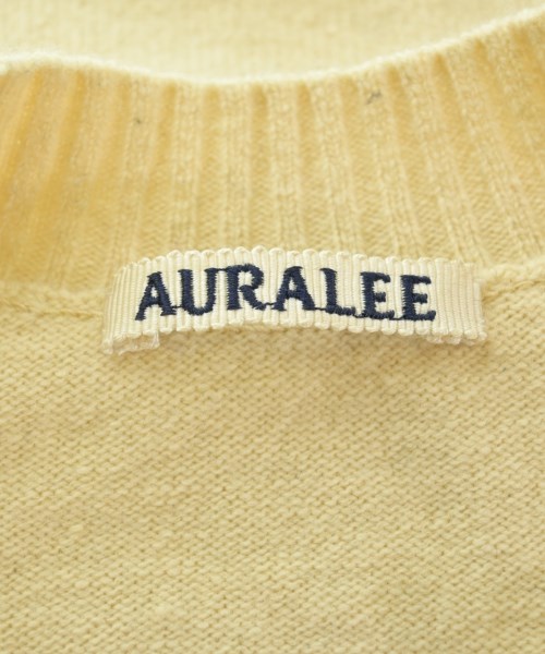 AURALEE（オーラリー）ニット・セーター 黄 サイズ:4(M位) メンズ/2200706555318