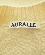 AURALEE（オーラリー）ニット・セーター 黄 サイズ:4(M位) メンズ/2200706555318