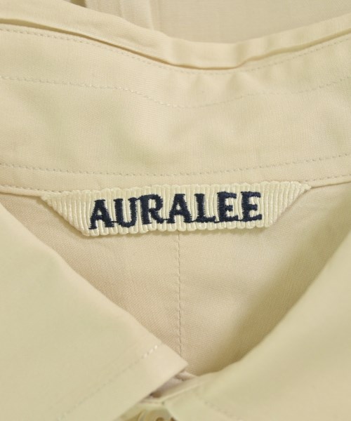 AURALEE（オーラリー）カジュアルシャツ ベージュ サイズ:3(S位) メンズ/2200706564037
