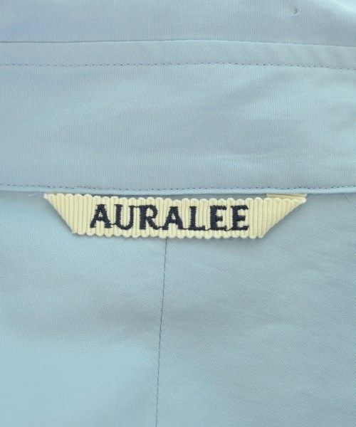 AURALEE（オーラリー）カジュアルシャツ 青 サイズ:4(M位) メンズ/2200704198043